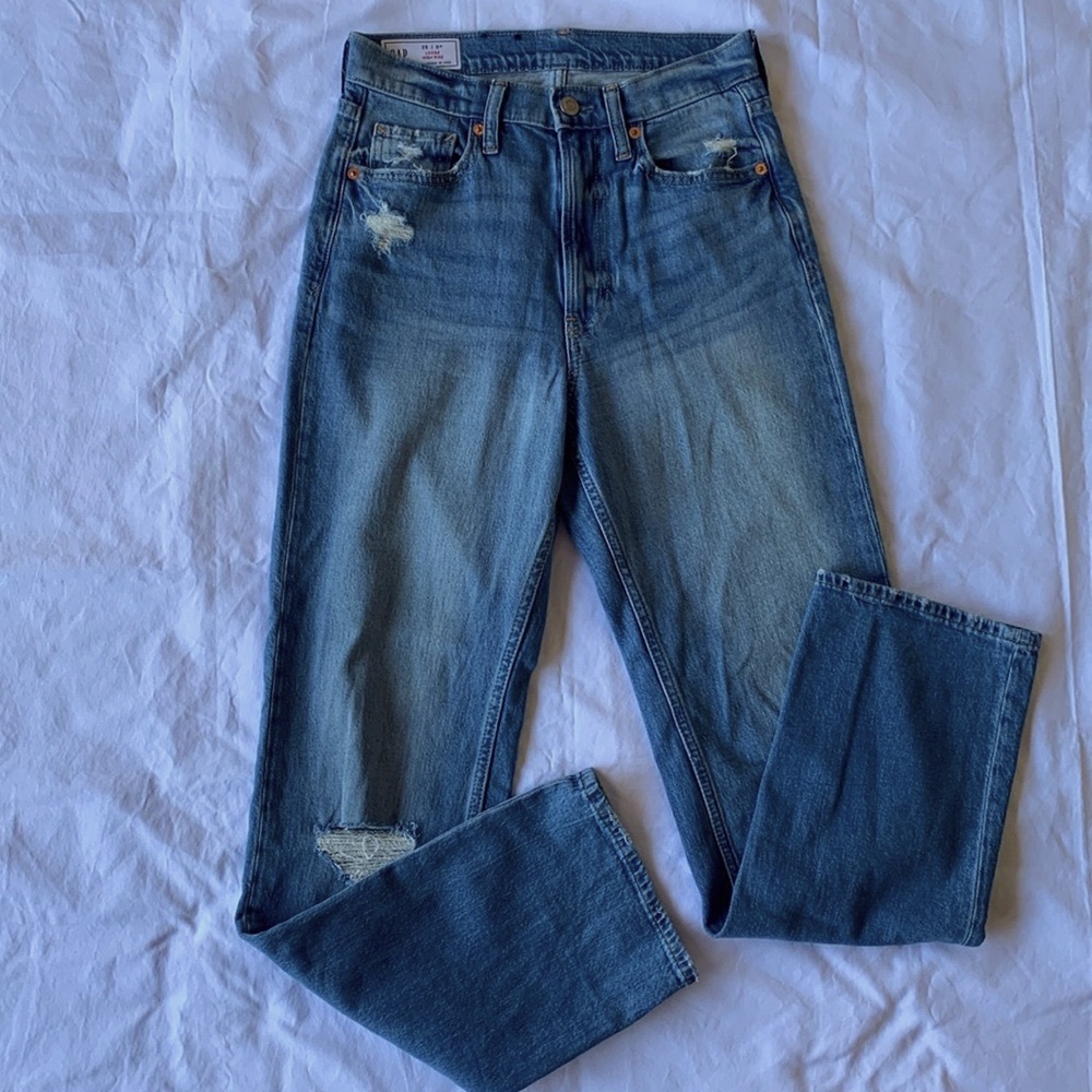 Gap loose high rise jeans - size 25